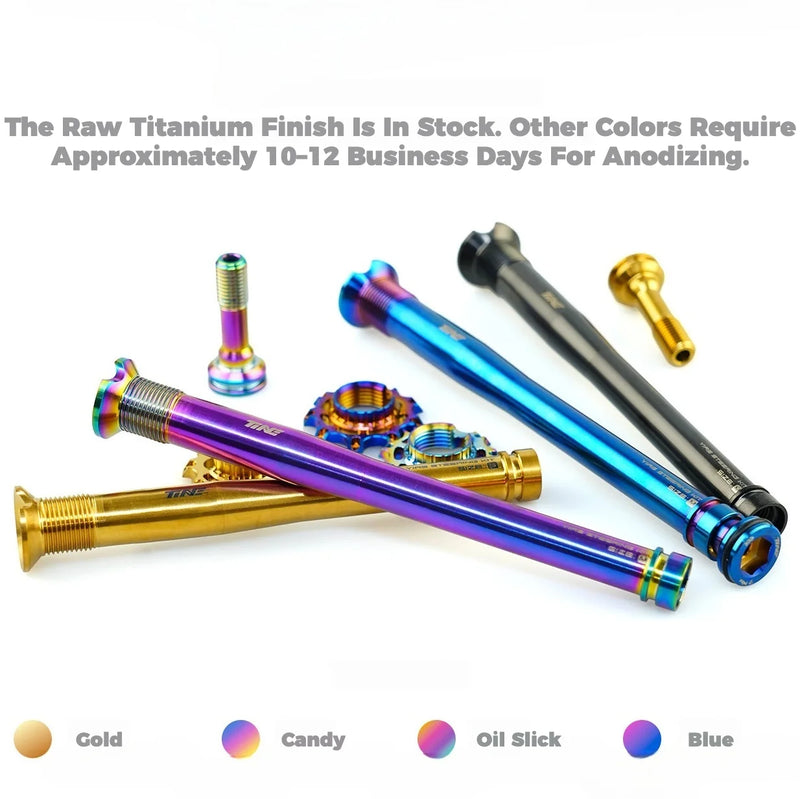 TiNE Titanium Upgrade Kit for Colnago Y1RS | Ultralight Steerer Expander + Titanium Bolt Set - Detail 8