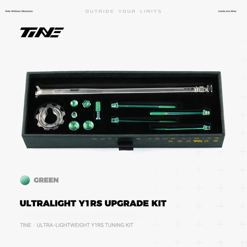 TiNE Titanium Upgrade Kit for Colnago Y1RS | Ultralight Steerer Expander + Titanium Bolt Set - Detail 14