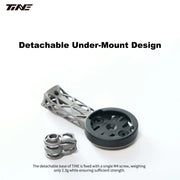 TiNE Ultra-Light Titanium Computer Mount for BMC SLR01 Integrated Handlebar | Full Hollow | High Strength - Detail 10