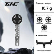TiNE Titanium Computer Mount for THM FRONTALE / FRONTALE AERO / TIBIA | Garmin Wahoo Bryton GPS - Detail 2