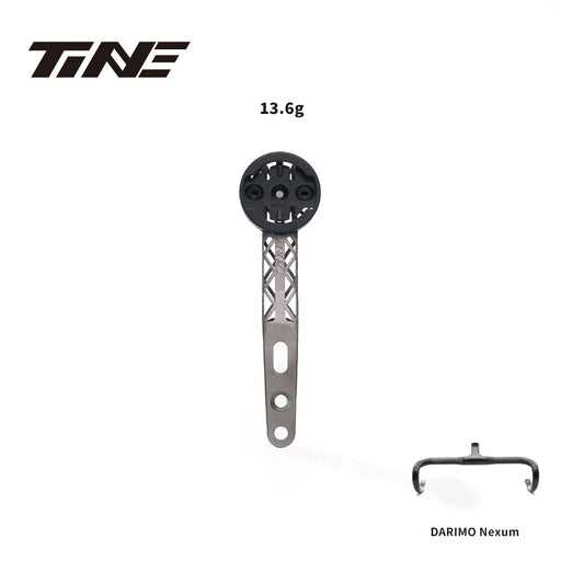 TiNE Ultra-Light Titanium DARIMO Nexum / NEXUM DRAG 3D Printed Computer Mount | Hollow High-Strength Design