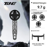 TiNE Ultra-Light Titanium Road Handlebar 3D Printed Computer Mount | Fully Hollow Design | High Strength - Detail 54