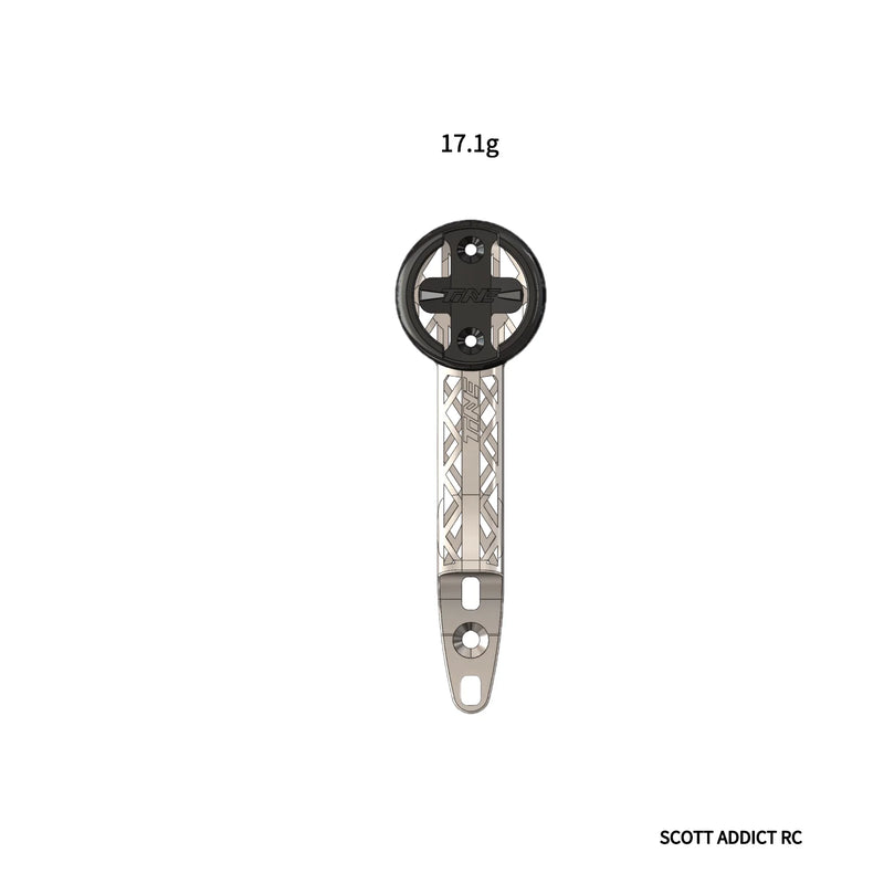 TiNE Ultra-Light Titanium SCOTT ADDICT RC 3D Printed Computer Mount | Fully Hollow | High Strength - Detail 15