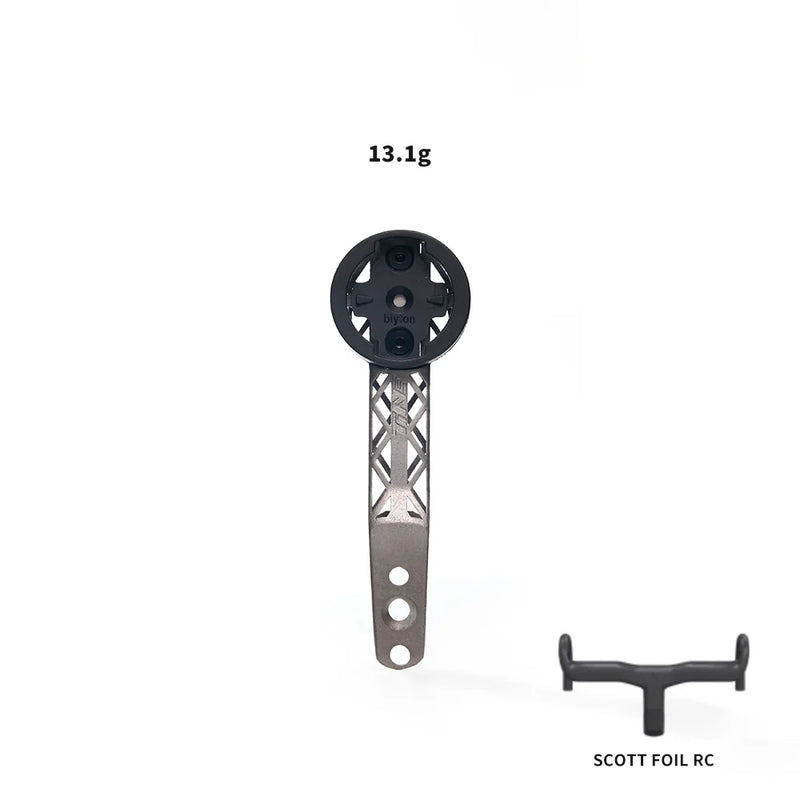 TiNE Ultra-Light Titanium SCOTT FOIL RC 2023 3D Printed Computer Mount | Fully Hollow High-Strength Design - Detail 17