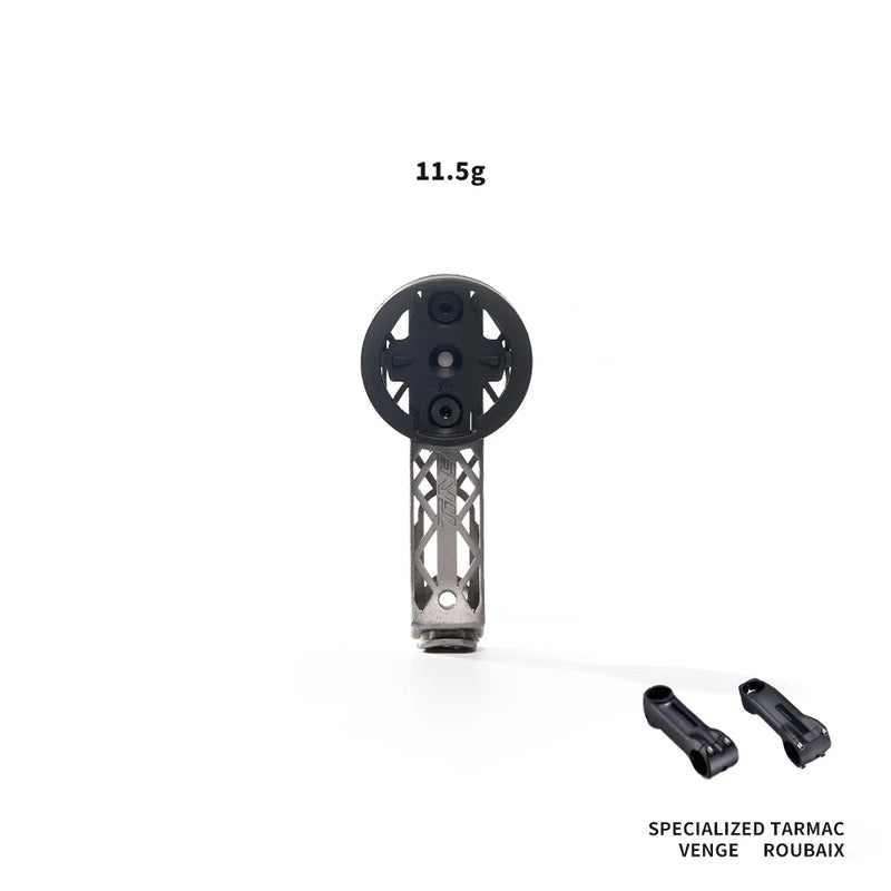 TiNE Ultra-Light Titanium Specialized Roval Rapide 3D Printed Computer Mount | Fully Hollow | High Strength - Detail 24
