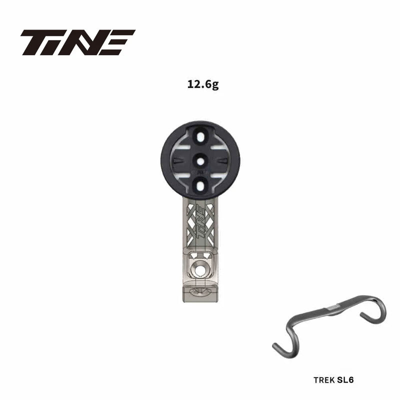 TiNE Ultra-Light Titanium TREK MADONE 3D Printed Computer Mount | Fully Hollow | High Strength - Detail 6