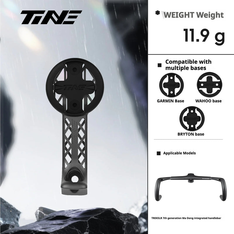TiNE Ultra-Light Titanium TREK MADONE 3D Printed Computer Mount | Fully Hollow | High Strength - Detail 18