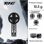 TiNE Ultra-Light Titanium TREK MADONE 3D Printed Computer Mount | Fully Hollow | High Strength - Detail 20
