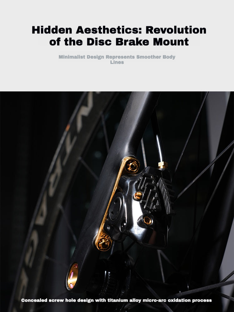 TiNE Titanium Bolt Kit for Shimano Dura-Ace 9270 / Ultegra 8170 / 105 7170