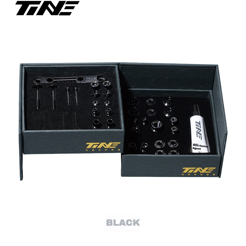 TiNE Titanium Bolt Kit for Shimano Dura-Ace 9270 / Ultegra 8170 / 105 7170