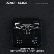 TiNE × Eclos 3D-Printed Titanium Taillight Mount — Specialized / Trek / Fizik / Prologo / CADEX — 9g
