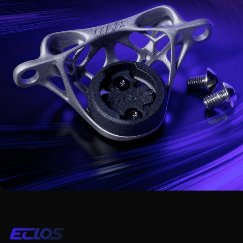 TiNE × Eclos 3D-Printed Titanium Taillight Mount — Specialized / Trek / Fizik / Prologo / CADEX — 9g
