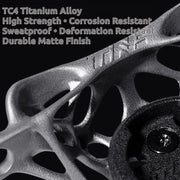 TiNE × Eclos 3D-Printed Titanium Taillight Mount — Specialized / Trek / Fizik / Prologo / CADEX — 9g