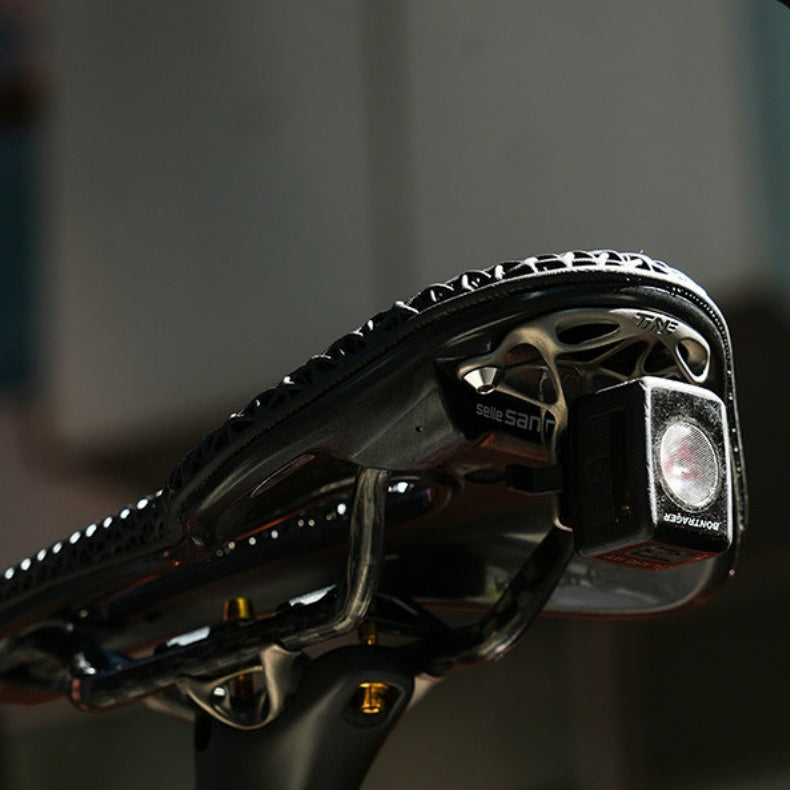 TiNE × Eclos 3D-Printed Titanium Taillight Mount — Specialized / Trek / Fizik / Prologo / CADEX — 9g