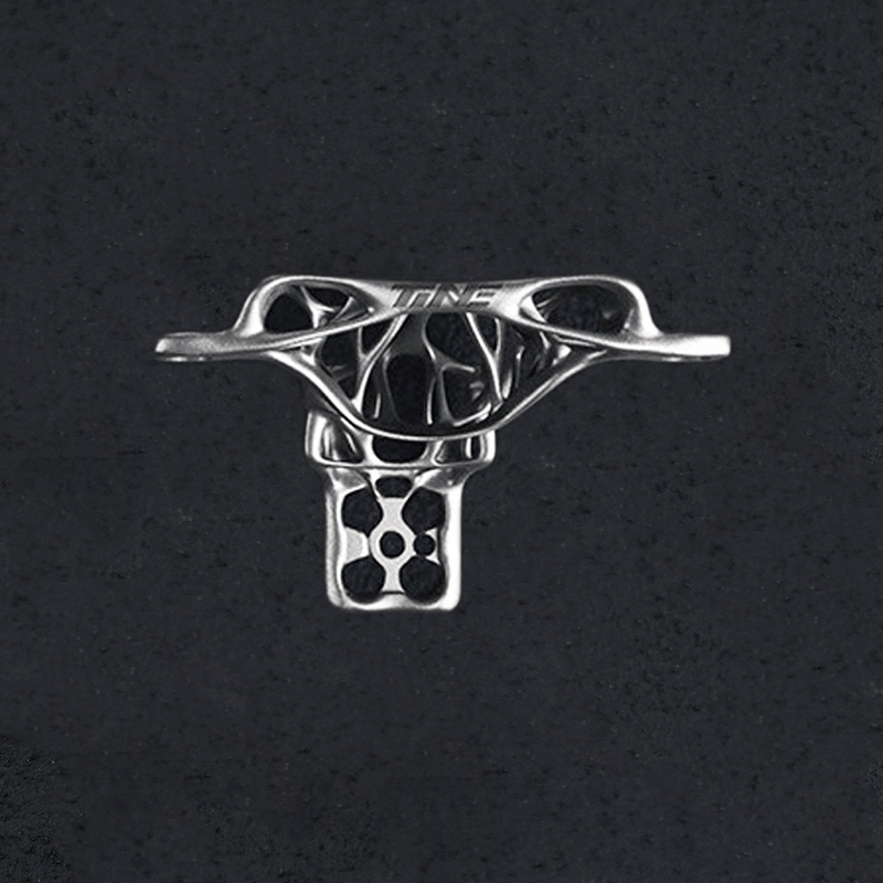 TiNE × Eclos 3D-Printed Titanium Taillight Mount — Specialized / Trek / Fizik / Prologo / CADEX — 9g