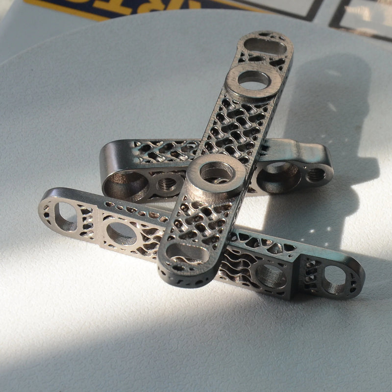 Titanium 140–160mm Flat Mount Disc Brake Adapter SL8 &