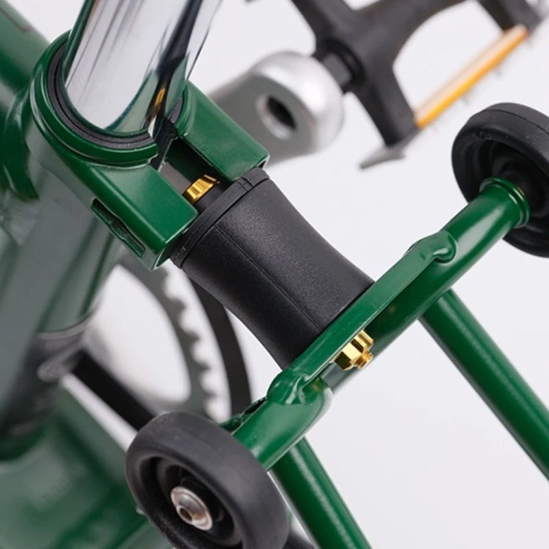 S-PARTS Titanium Bolt Upgrade Kit for Brompton | TC4 CNC Lightweight Frame / Hinge Hardware Set - Detail 6