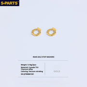 S-PartS Titanium Bolt Upgrade Kit for Brompton | TC4 CNC Lightweight Frame & Hinge Hardware Set