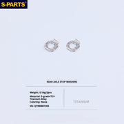 S-PartS Titanium Bolt Upgrade Kit for Brompton | TC4 CNC Lightweight Frame & Hinge Hardware Set