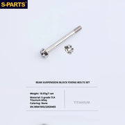 S-PARTS Titanium Bolt Upgrade Kit for Brompton | TC4 CNC Lightweight Frame / Hinge Hardware Set - Detail 111