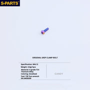 S-PartS Titanium Bolt Upgrade Kit for Brompton | TC4 CNC Lightweight Frame & Hinge Hardware Set