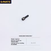 S-PartS Titanium Bolt Upgrade Kit for Brompton | TC4 CNC Lightweight Frame & Hinge Hardware Set