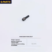 S-PARTS Titanium Bolt Upgrade Kit for Brompton | TC4 CNC Lightweight Frame / Hinge Hardware Set - Detail 36