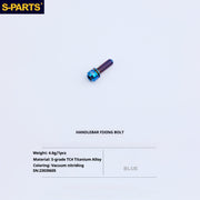 S-PartS Titanium Bolt Upgrade Kit for Brompton | TC4 CNC Lightweight Frame & Hinge Hardware Set