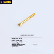 S-PartS Titanium Bolt Upgrade Kit for Brompton | TC4 CNC Lightweight Frame & Hinge Hardware Set