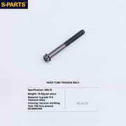 S-PartS Titanium Bolt Upgrade Kit for Brompton | TC4 CNC Lightweight Frame & Hinge Hardware Set