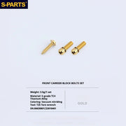 S-PARTS Titanium Bolt Upgrade Kit for Brompton | TC4 CNC Lightweight Frame / Hinge Hardware Set - Detail 52