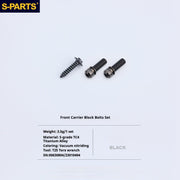 S-PartS Titanium Bolt Upgrade Kit for Brompton | TC4 CNC Lightweight Frame & Hinge Hardware Set