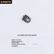 S-PartS Titanium Bolt Upgrade Kit for Brompton | TC4 CNC Lightweight Frame & Hinge Hardware Set