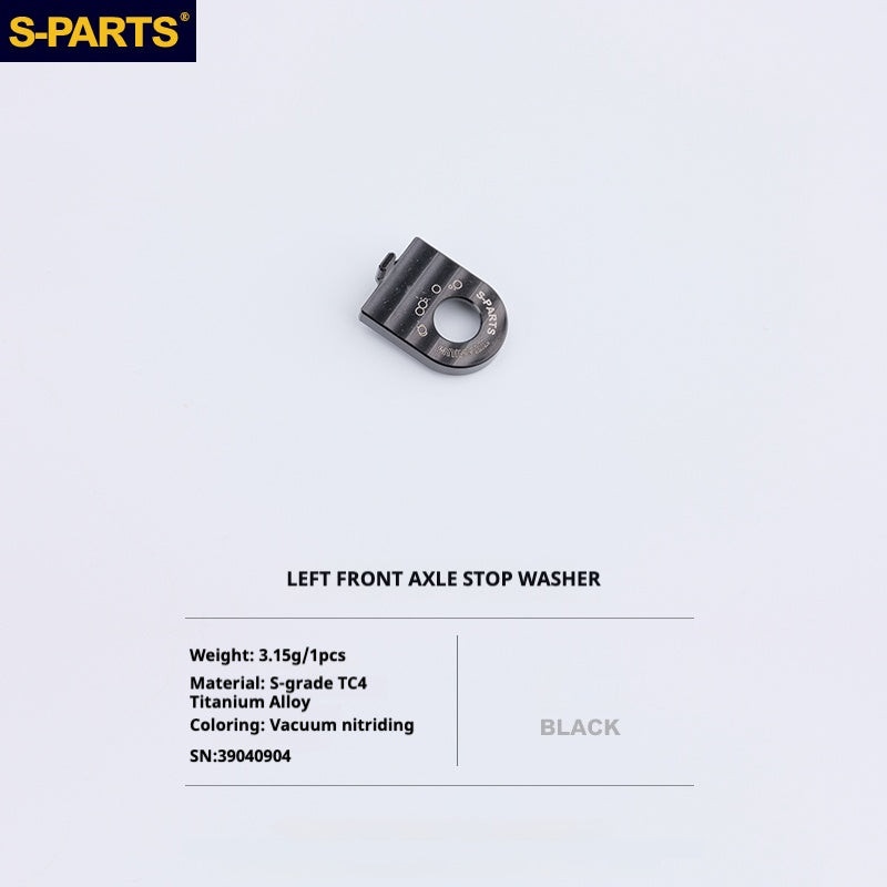 S-PartS Titanium Bolt Upgrade Kit for Brompton | TC4 CNC Lightweight Frame & Hinge Hardware Set
