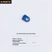 S-PARTS Titanium Bolt Upgrade Kit for Brompton | TC4 CNC Lightweight Frame / Hinge Hardware Set - Detail 68
