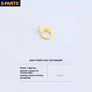 S-PARTS Titanium Bolt Upgrade Kit for Brompton | TC4 CNC Lightweight Frame / Hinge Hardware Set - Detail 71
