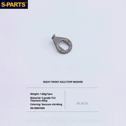 S-PARTS Titanium Bolt Upgrade Kit for Brompton | TC4 CNC Lightweight Frame / Hinge Hardware Set - Detail 74