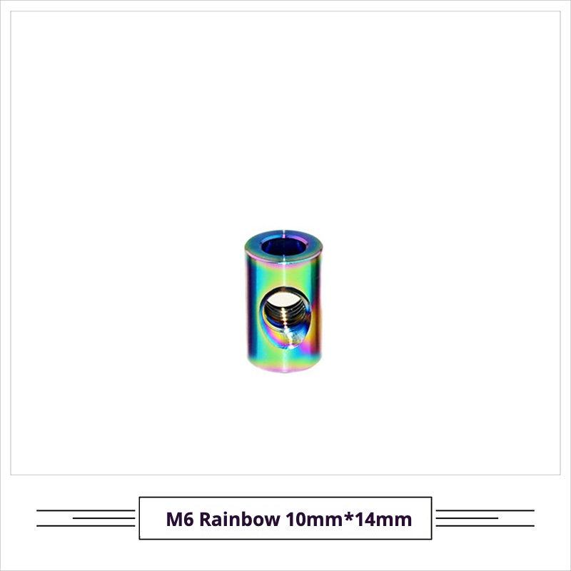 Titanium Seatpost Repair Bolt Kit — M5 / M6 / M7 — Tarmac SL8, Giant TCR, Darimo, Pinarello & Propel M6 Rainbow 10mm × 14mm