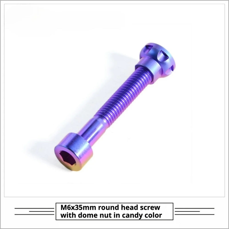 Titanium Seatpost Repair Bolt Kit M5 M6 M7