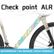 S-PARTS TREK Checkpoint ALR Frame Logo Cover Decal Sticker | Waterproof Custom Bike Frame Sticker