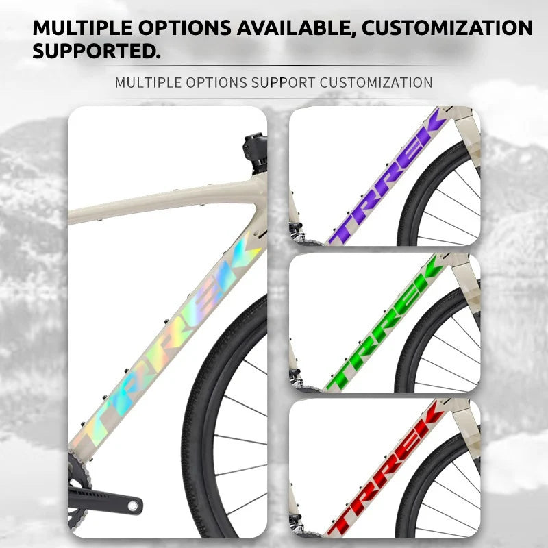 S-PARTS TREK Checkpoint ALR Frame Logo Cover Decal Sticker | Waterproof Custom Bike Frame Sticker - Detail 2