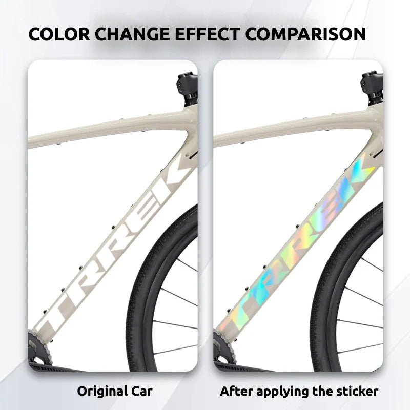 S-PARTS TREK Checkpoint ALR Frame Logo Cover Decal Sticker | Waterproof Custom Bike Frame Sticker - Detail 3