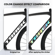 S-PARTS Trek Émonda SL Frame Down Tube Decal Sticker Kit | Logo Color Change Overlay | Waterproof - Detail 4