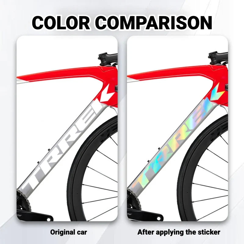 S-PARTS TREK Émonda SL6 Downtube Logo Decal | Custom Color Change Frame Sticker | Waterproof - Detail 3