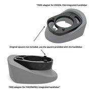 TREK Headset Base Adapter | THE ONE PRO, Madone, Vision & FSA Integrated Handlebar Compatibility - Detail 2