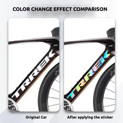 S-PARTS Trek Madone Gen 7 Frame Decal Sticker Kit | Logo Color Change Overlay | SLR / SL 6 / SL 7 - Detail 2