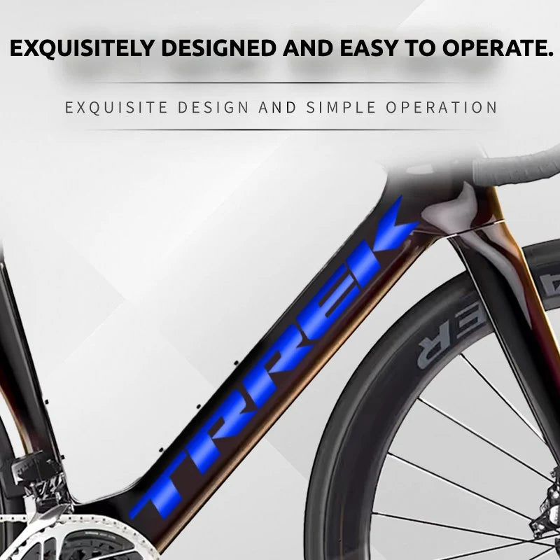S-PARTS Trek Madone Gen 7 Frame Decal Sticker Kit | Logo Color Change Overlay | SLR / SL 6 / SL 7 - Detail 3