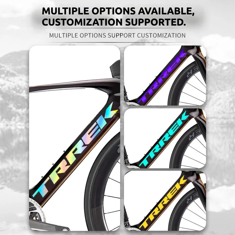 S-PARTS Trek Madone Gen 7 Frame Decal Sticker Kit | Logo Color Change Overlay | SLR / SL 6 / SL 7 - Detail 5