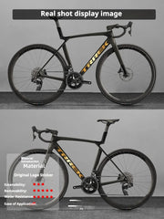 TREK Madone Gen 8 Frame Logo Decal Set | Large & Small Down Tube Stickers | Custom Color Change - Detail 4