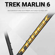 S-PARTS TREK Marlin 6 Frame Logo Decal Kit | Custom Color Change MTB Sticker | Waterproof - Detail 4